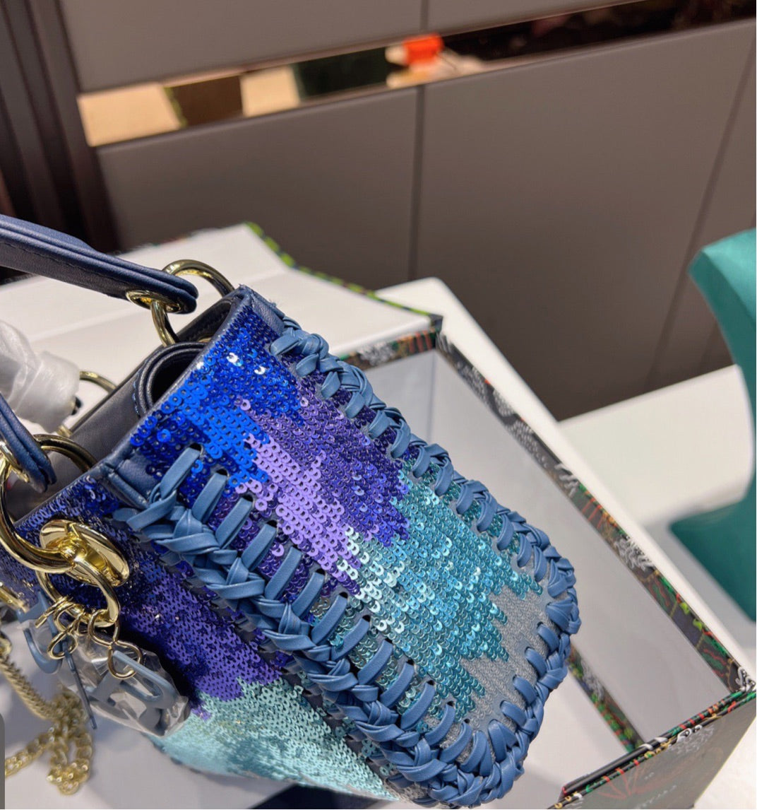 New Dior woman shoulder handbag